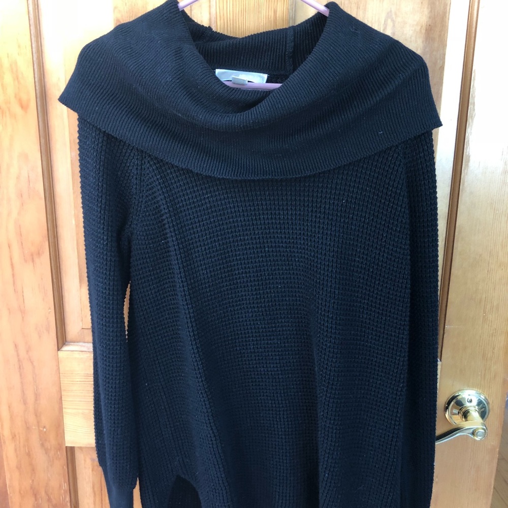 Black Michael Kors Cowl Neck Sweater